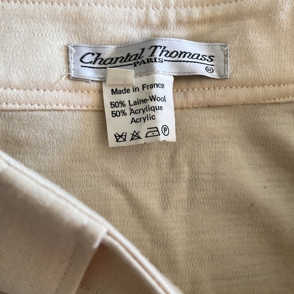Chantal Thomass cream skirt US6 $80 - Picture 3 of 3